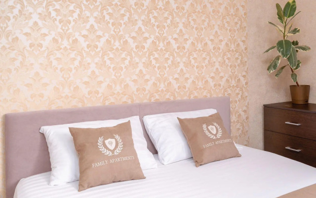 Family Apartments (Фэмили Апартментс) на улице Героев-Разведчиков 12/1 корпус 1