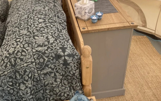 Glamping at The Homestead - Ensuite Bell Tent - Campsite