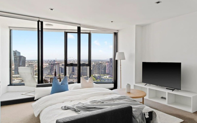 A 2BR Apt With Amazing Harbor Views, Free Parking – Guest Rooms – Melbourne