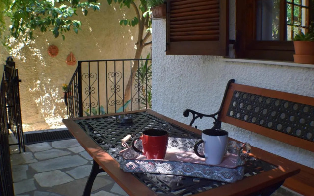 House Inside Garden