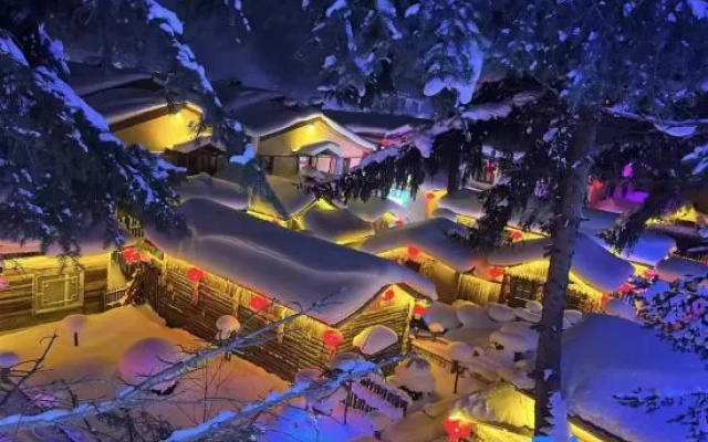 Snow Valley · Ruixue Snow · Winter Moon Painting Manga Travel Beauty Stay – Outside – Harbin