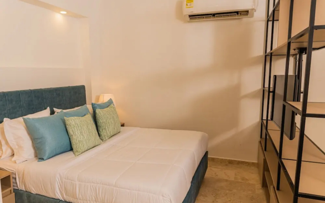 Dm-qs2 Studio Room In Getsemani With Pool and Wifi - Hotel in Cartagena - Photo 3
