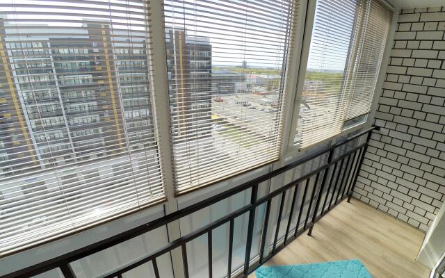 Apartments in the residential complex with fountains Art City
