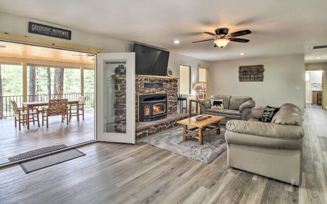 Game Room & Wooded Views: Pinetop Cabin!