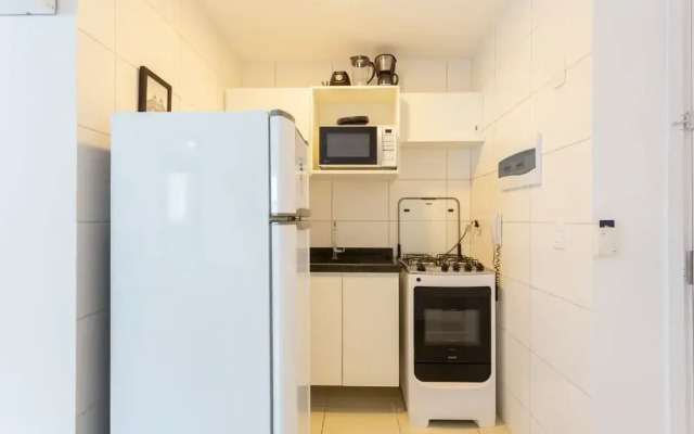Lindo Flat no Beach Class Santa Maria em Boa Viagem