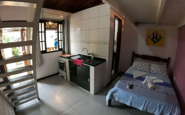 Suíte com cozinha para 4 pessoas