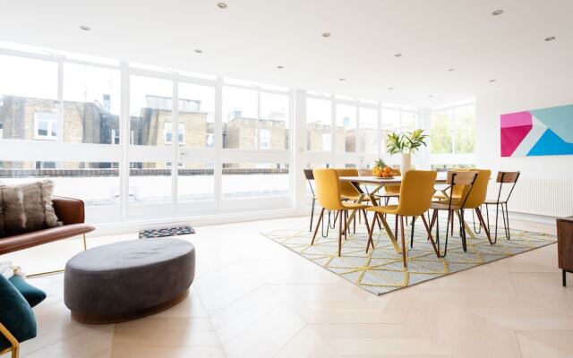 The Porchester Terrace Modern And Bright 5Bdr Penthouse With Terrace