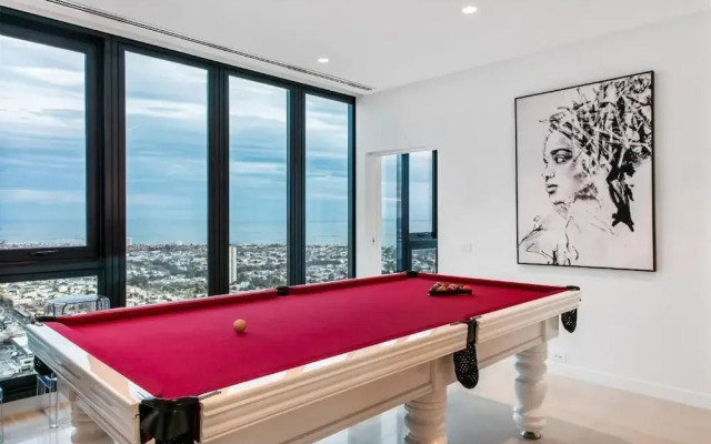 Melbourne City Apartments Panoramic Skyview Penthouse