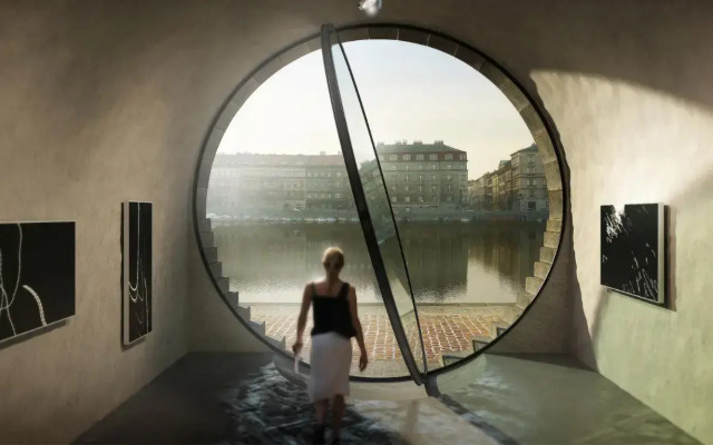 Andel apartment with terrace