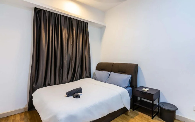 A Stylish High Floor 3BR Apt at Bukit Bintang – Guest Rooms – Kuala Lumpur