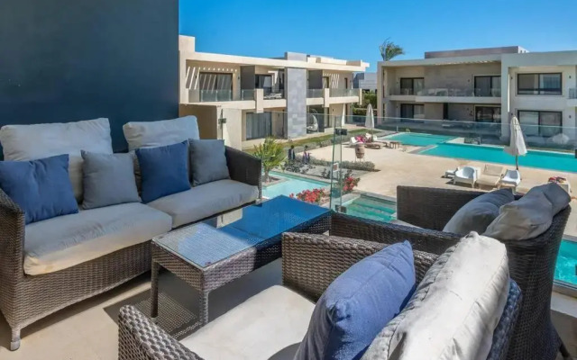 Cozy studio in GCribs with pool - Golden Apartments