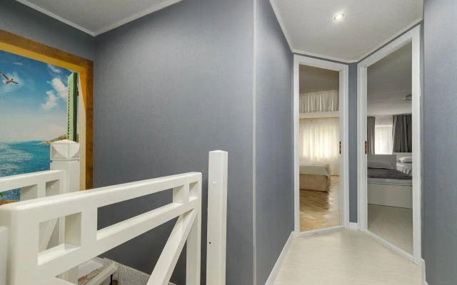 House on Blue Dali street, c143