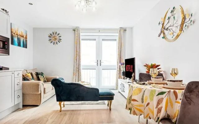 Stunning 1 Bedroom Apt With Balcony-leicester City