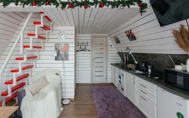 In an apartment on Ozernaya Street