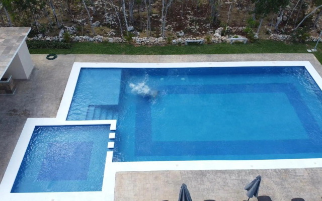 Villa familiar en Playa del Carmen con alberca