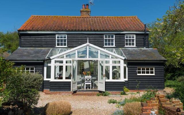 Navigation Cottage on the Historic Sea Lock overlooking the Nature Reserve