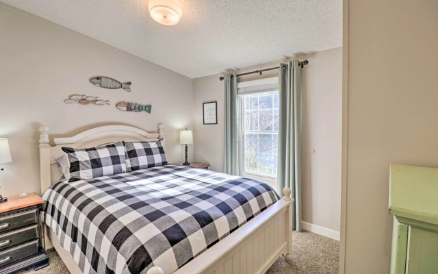 White River Fishing Escape w/ Deck & Patio!