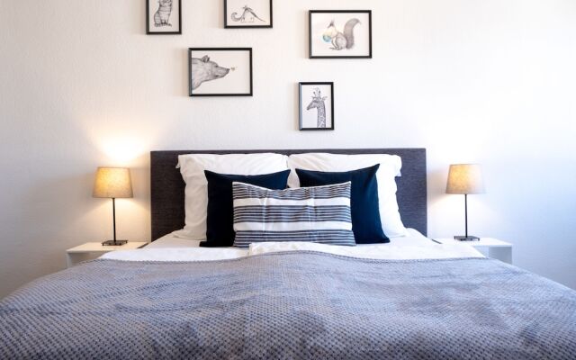 Helles Design-Appartement an der Messe