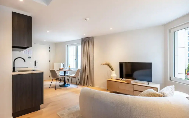 Stylish Duplex Studio With Premium Materials in Ghent City Center