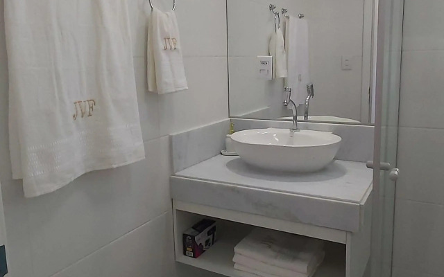 Apartamento confortável vista mar em Intermares