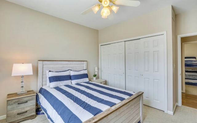 Dock Access + Lake View: Sunrise Beach Escape