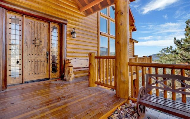 Golden OAK LOG Cabin #2206