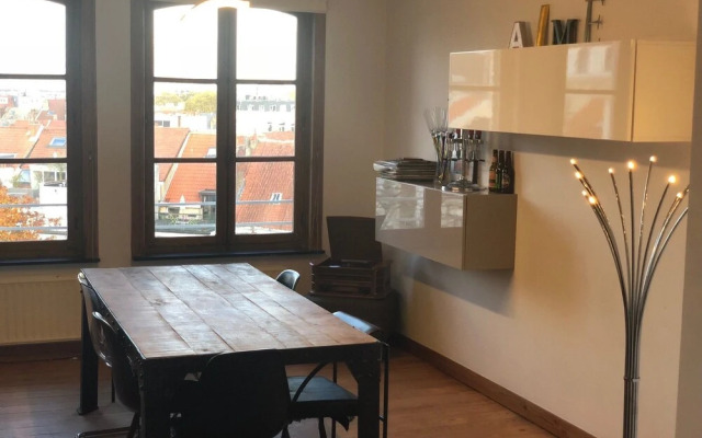 Apartment with a large view of Brussels