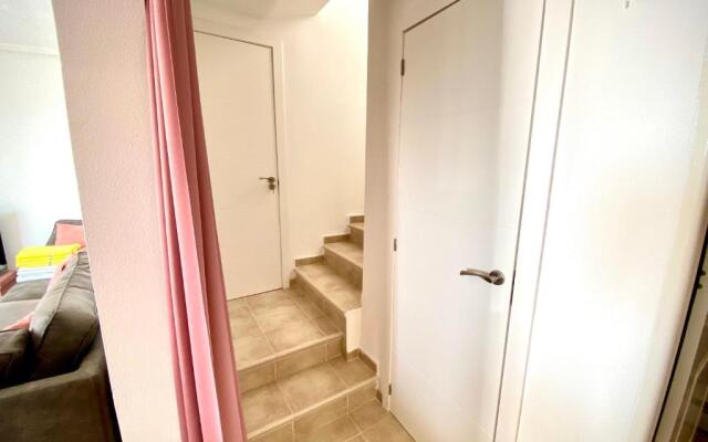 Beautiful Bungalow in front of the Beach with pool