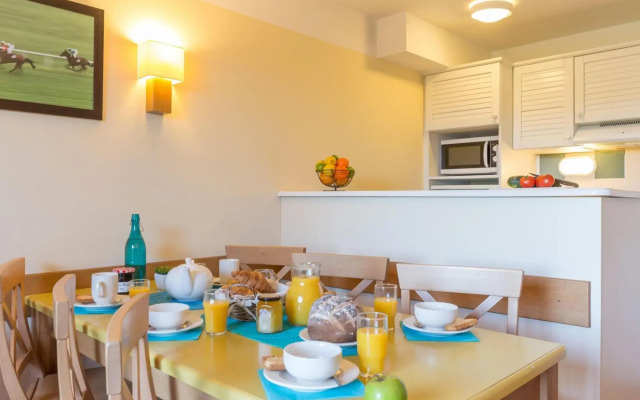 Apartment in Branville with balcony or terrace