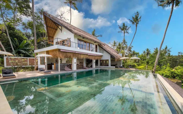 New!ubud Hideaway 6BR Villa w/ Ricefield View