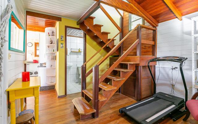 Chalé aconchegante em meio à natureza SBC517