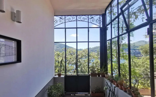 Veranda lake view