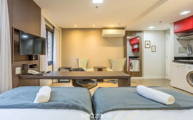 Modern Studio Just 300m From Moema Metro Sqc0810
