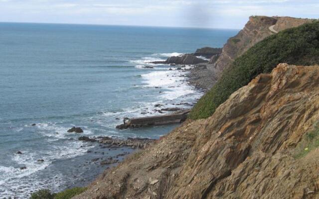 Blue and Yellow Mediterranean House