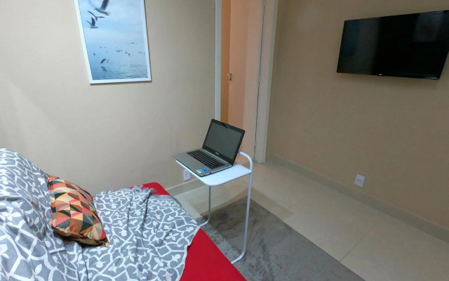 Apart. Acolhedor na Praia de Itapuã