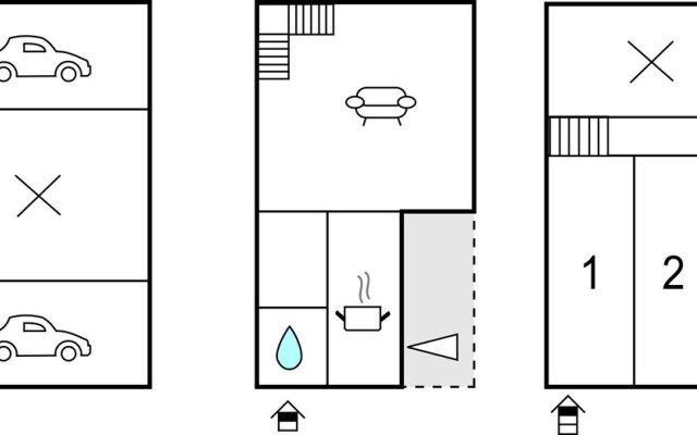 Stunning Home in Jedwabno With 2 Bedrooms