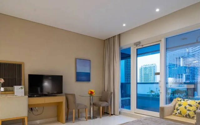KOHH – Studio in DAMAC Maison Canal Views - Hotel in ดูไบ - Photo 5