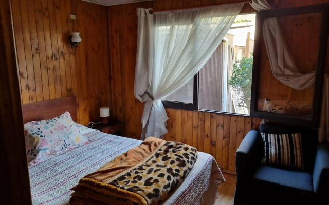 Cabaña 6 pers. A pasos de la playa