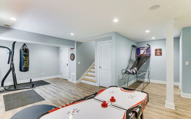 Game Room, Deck & Yard: Chicago Home