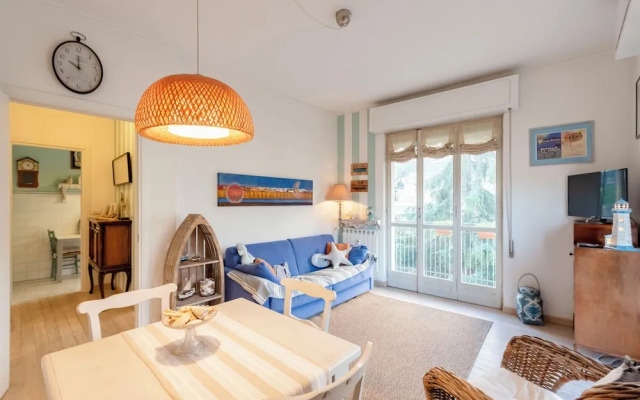 Stylish flat balcony near Rapallo Castle