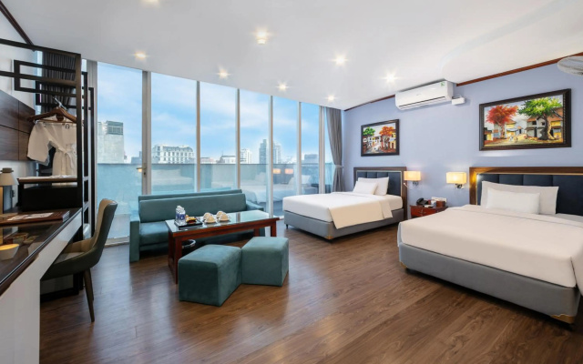 A25 Premium Hotel - 12 Ngo Si Lien – Guest Rooms – Hanoi