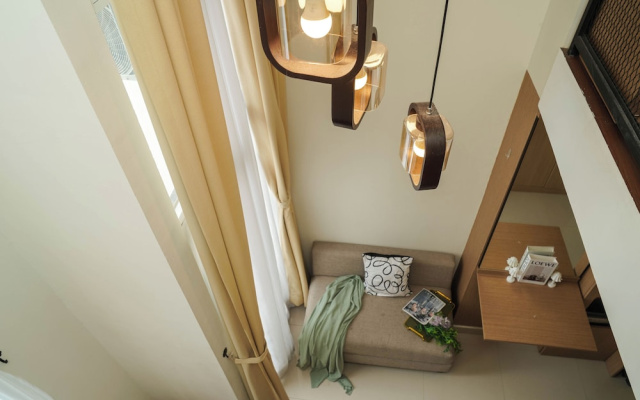Homey Studio Loft Apartment At Apple 1 Condovilla