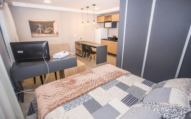 Studio Ensolarado em Andar Alto - ALL1509