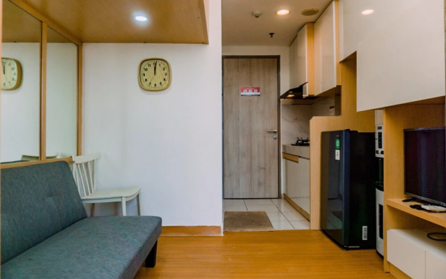 Homey And Modern Studio Apartment At Akasa Pure Living Bsd