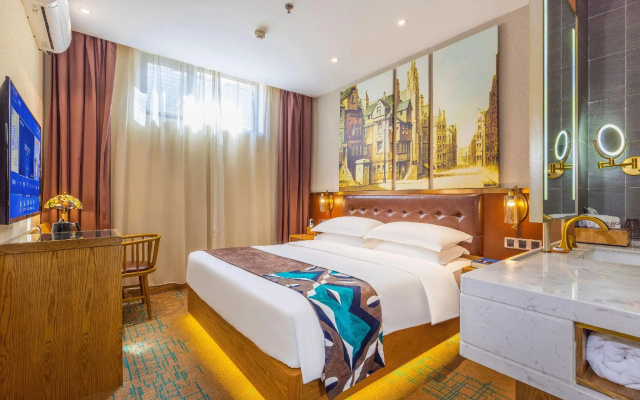 Lanzhou University Railway Station Subway Station Store JAMES JOYCE COFFETEL – Guest Rooms – Lanzhou