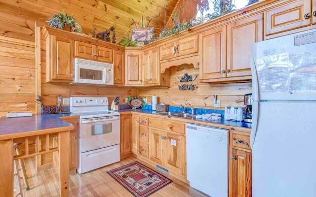 Fireside View - Two Bedroom Cabin