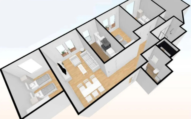 Sunny Apartment at the foot of Royal Palace by Batuecas