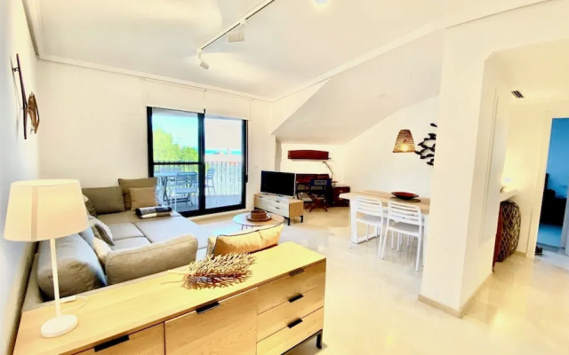 Luxury Apartment Overlooking Javea Bay and Mountains