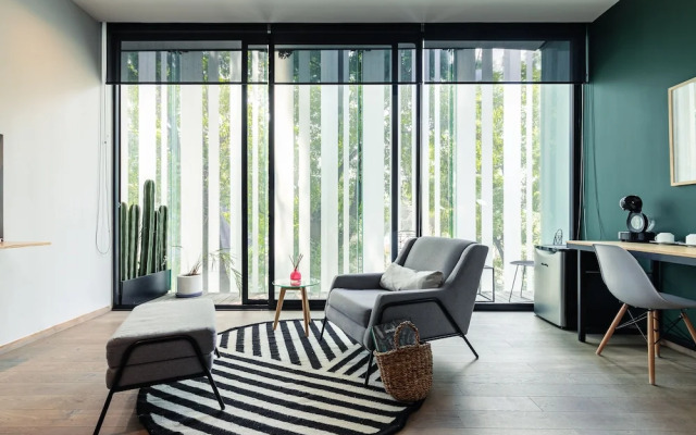 Casai Amazing & Luxury Unit in Polanco with a balcony