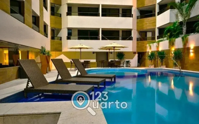 Gold Flat Cabo Branco by 123Quarto Hospedagem